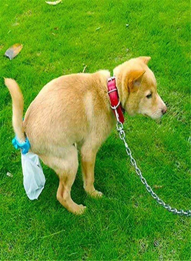 NYRWANA Dog Hands-Free Poop Collector Silicone Clip and Tail Holder Clamp with 20 Pcs Bags (Small) - Image 5